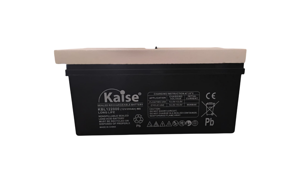 1.1 Batería kaise KBL122000 12V 200Ah