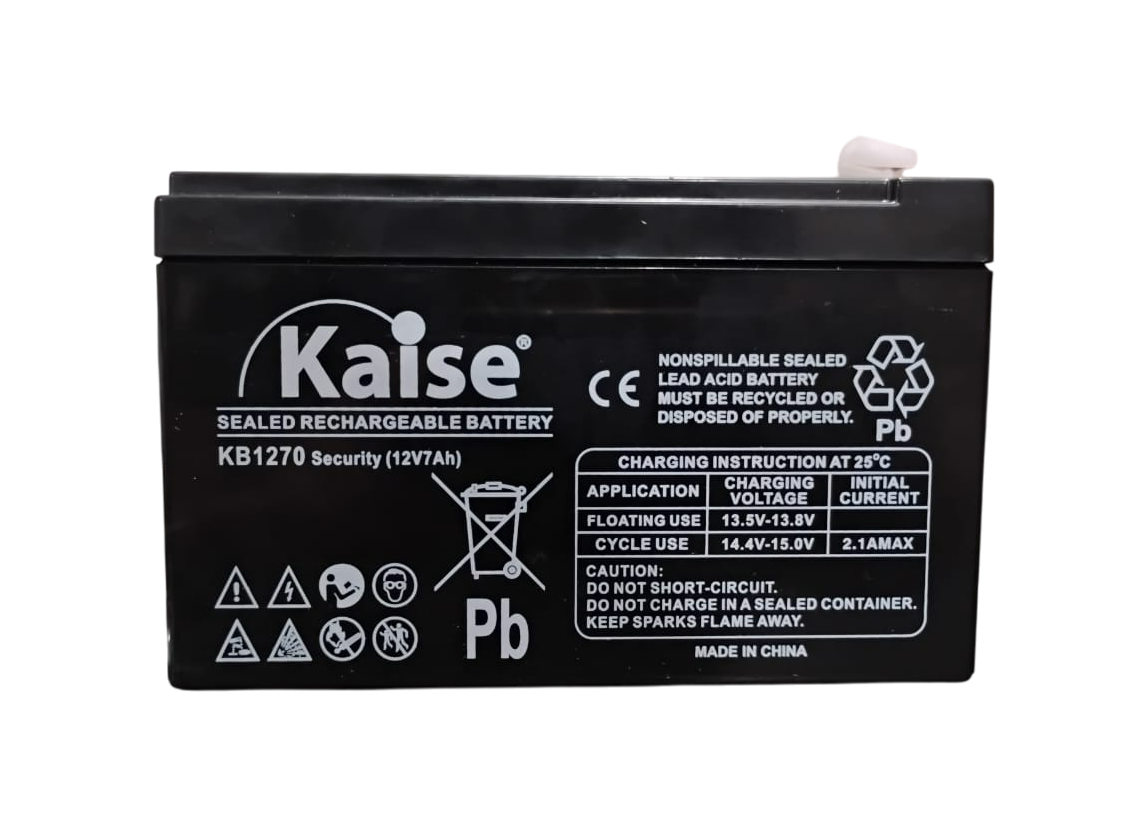 127 Batería Kaise KB1270 12v 7Ah
