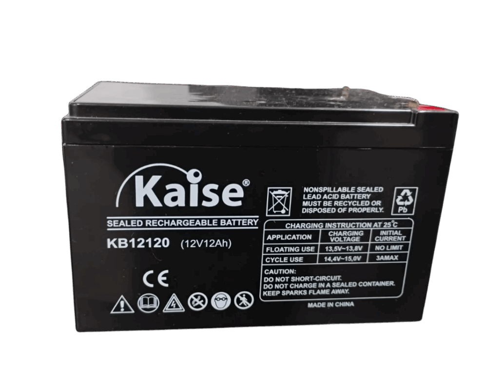 12122 Batería Kaise KB12120 12V 12Ah
