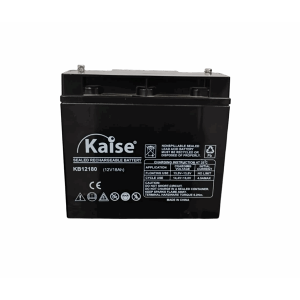 1218 Batería Kaise KB12180 12v 18Ah