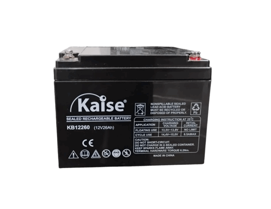 1226 Batería Kaise KBL12260 12v 26Ah