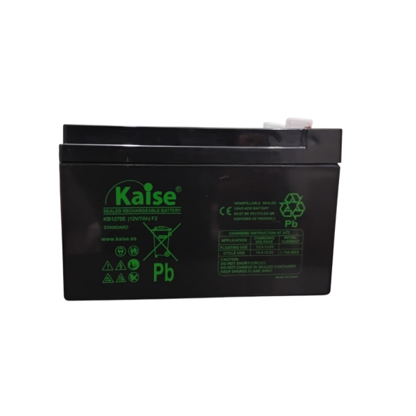 7e Batería Kaise KB1270E 12v 7Ah