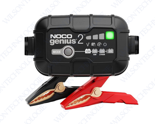 Cargador de Batería Inteligente NOCO GENIUS 2 (6V / 12V - 2A)